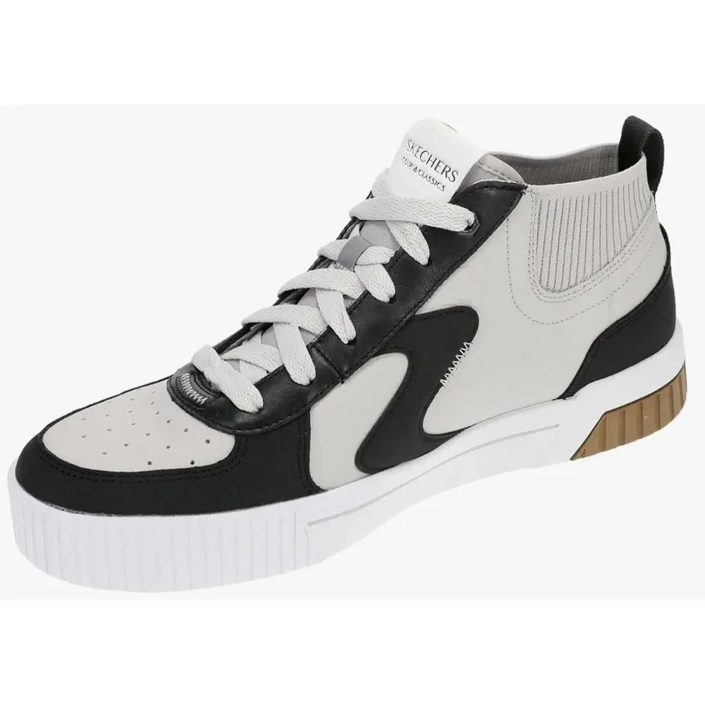 Skechers Jade Cruise Thru Gray Black Athletic Court Classics Sneaker Men’s 13